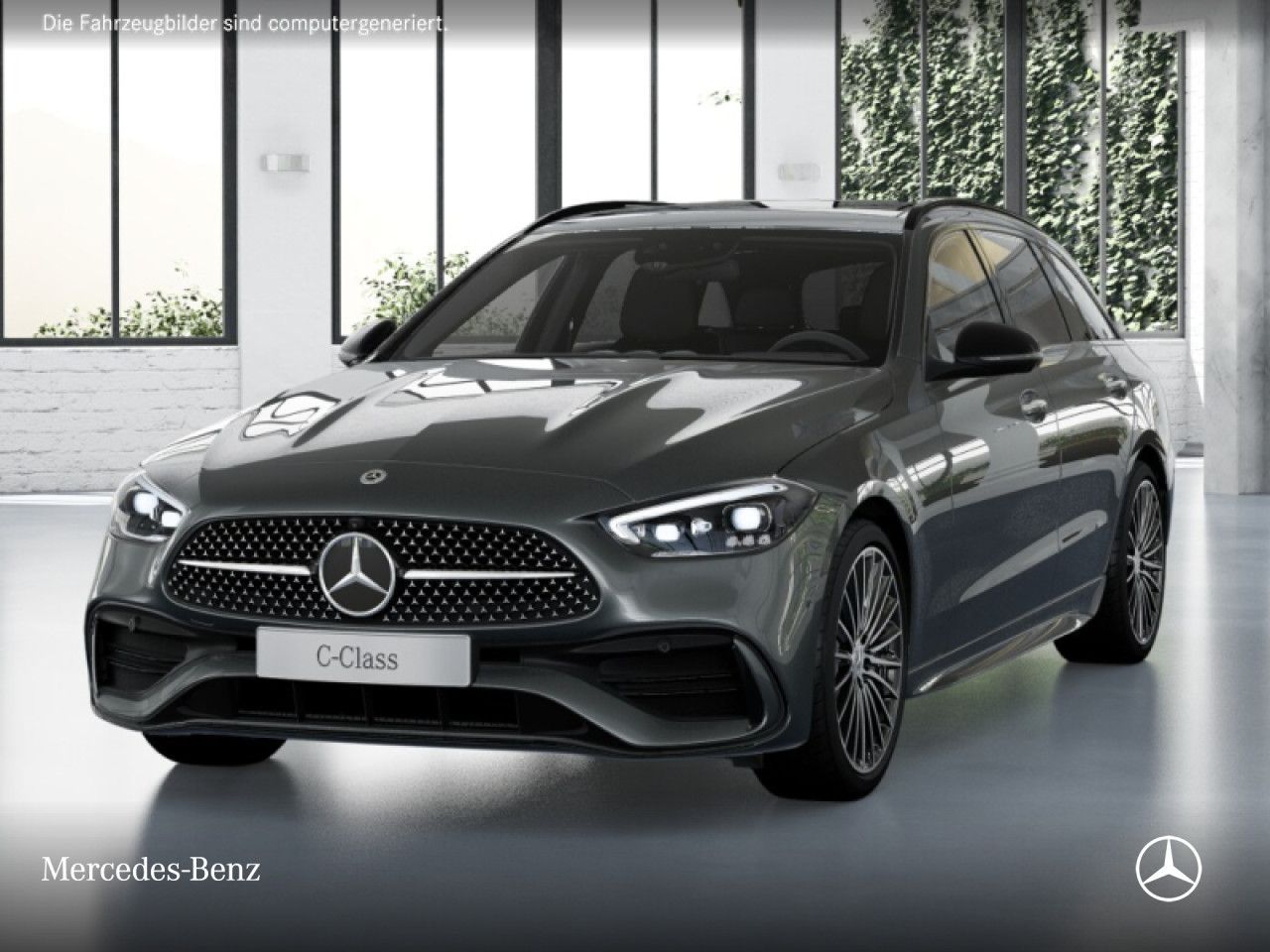 Mercedes-Benz C 220 d T AMG NIGHT PANO 360 AHK BURMESTER 19 foto 2