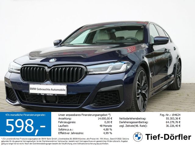 BMW M550i xDr. LASER/MASS/S-LÜFT/HUD/360/SOFT/hk/4AC