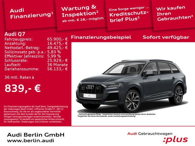 Audi Q7 S line 50 TDI qu.tiptr. LEDER 7.SITZER 360°K