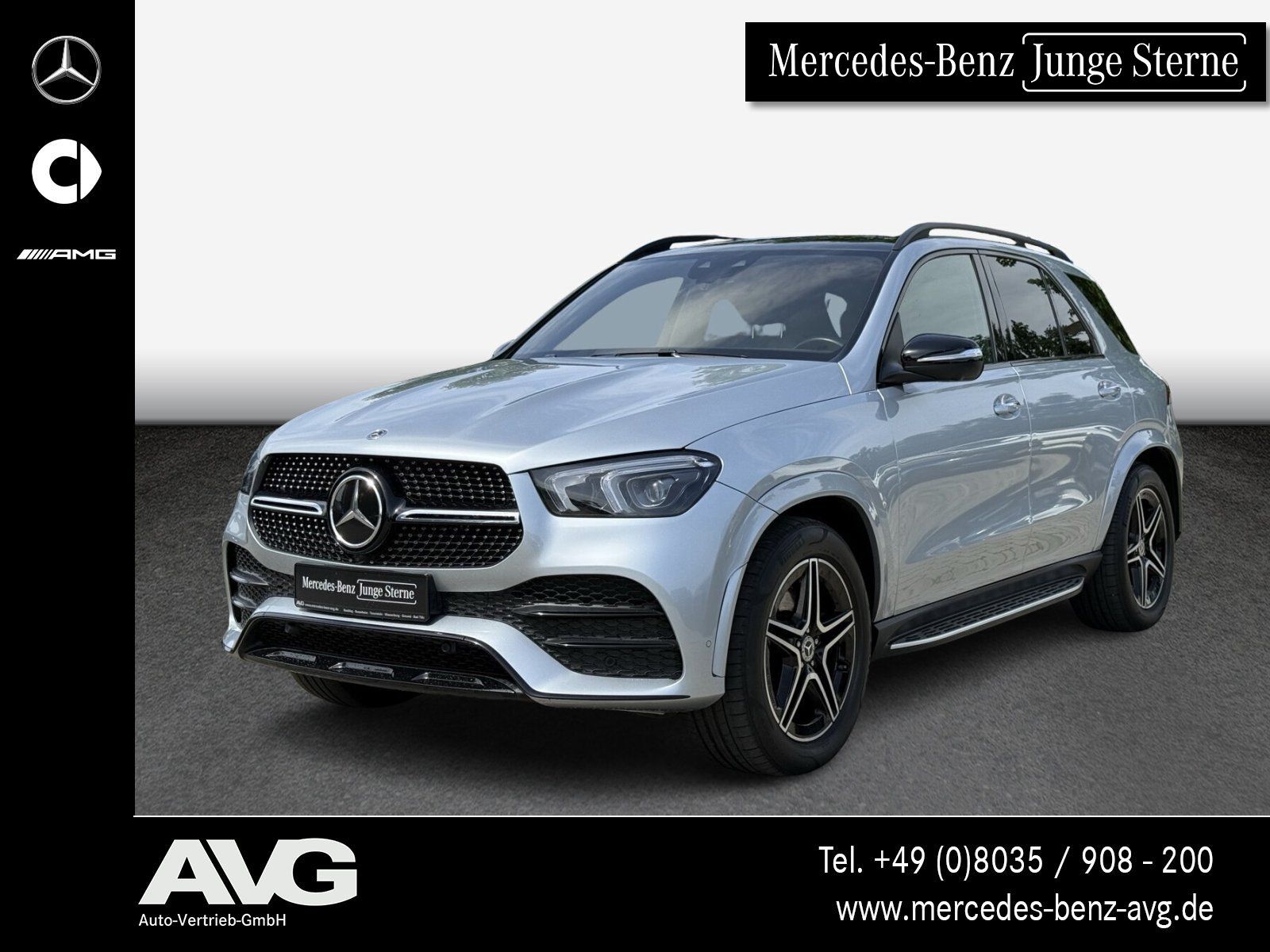 MERCEDES-BENZ GLE 400 d 4M AMG Standh 360° Pano DISTRONIC Burm