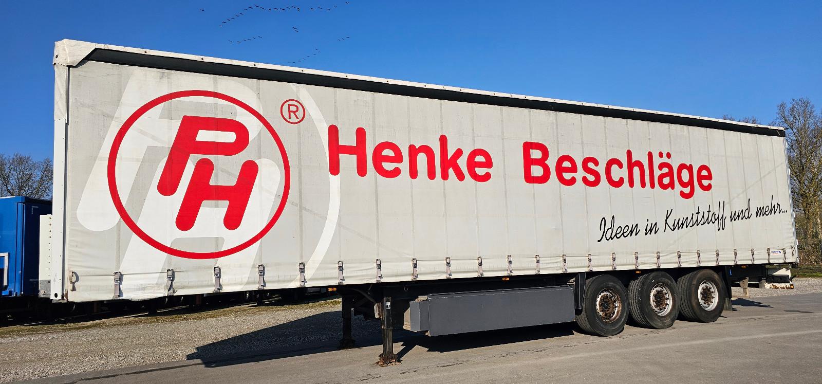 Schmitz Cargobull Palettenkasten, Code XL, TÜV 03/2027