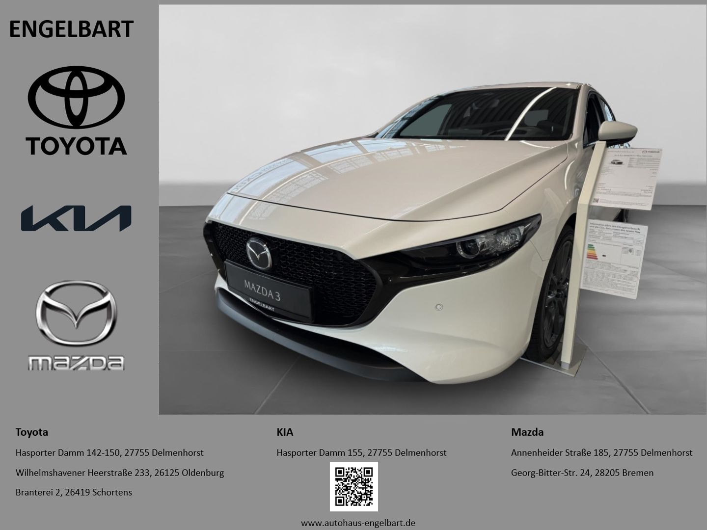 Mazda 3 Centre-Line HUD Navi LED ACC Apple CarPlay And