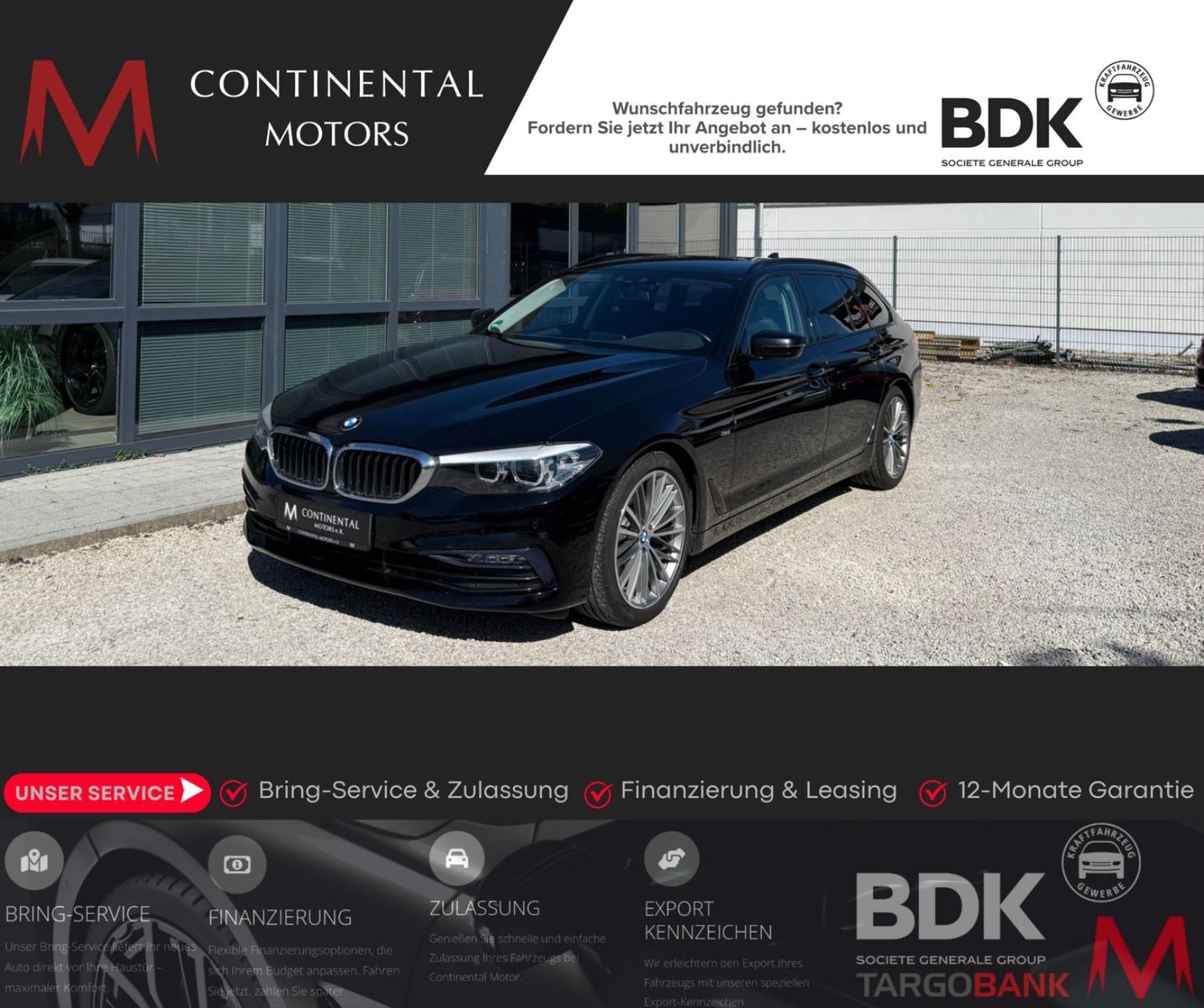 BMW 530 i Touring Sport Line**LED Scheinwerfer*AHK*