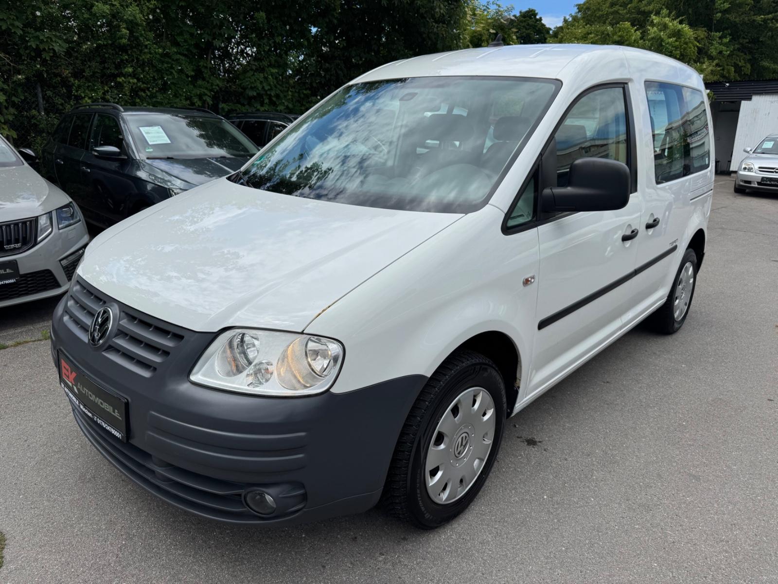 Volkswagen Caddy Life Team Motor 1,9 Ltr. - 77 kW TDI, Navi