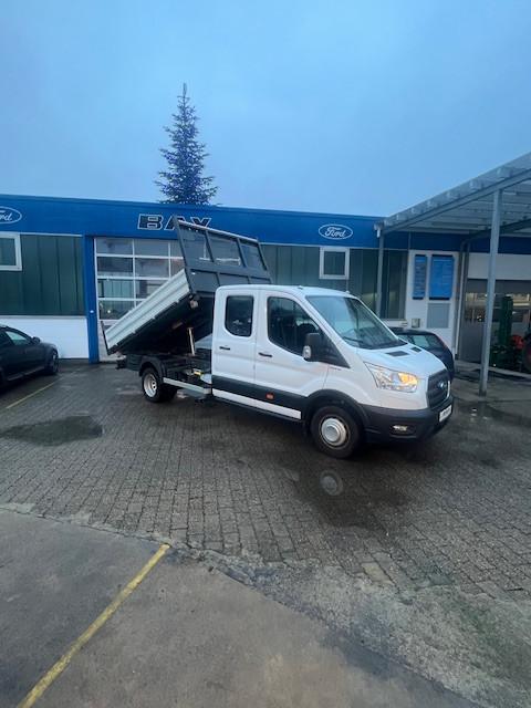 Ford Doka Kipper abgelastet auf 3500 kg