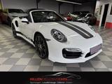 Porsche 991 (911) Turbo Cabrio PDK u-frei*BRD*Approved - Porsche 991 mit Benzin-Antrieb: Weiß, Cabrio