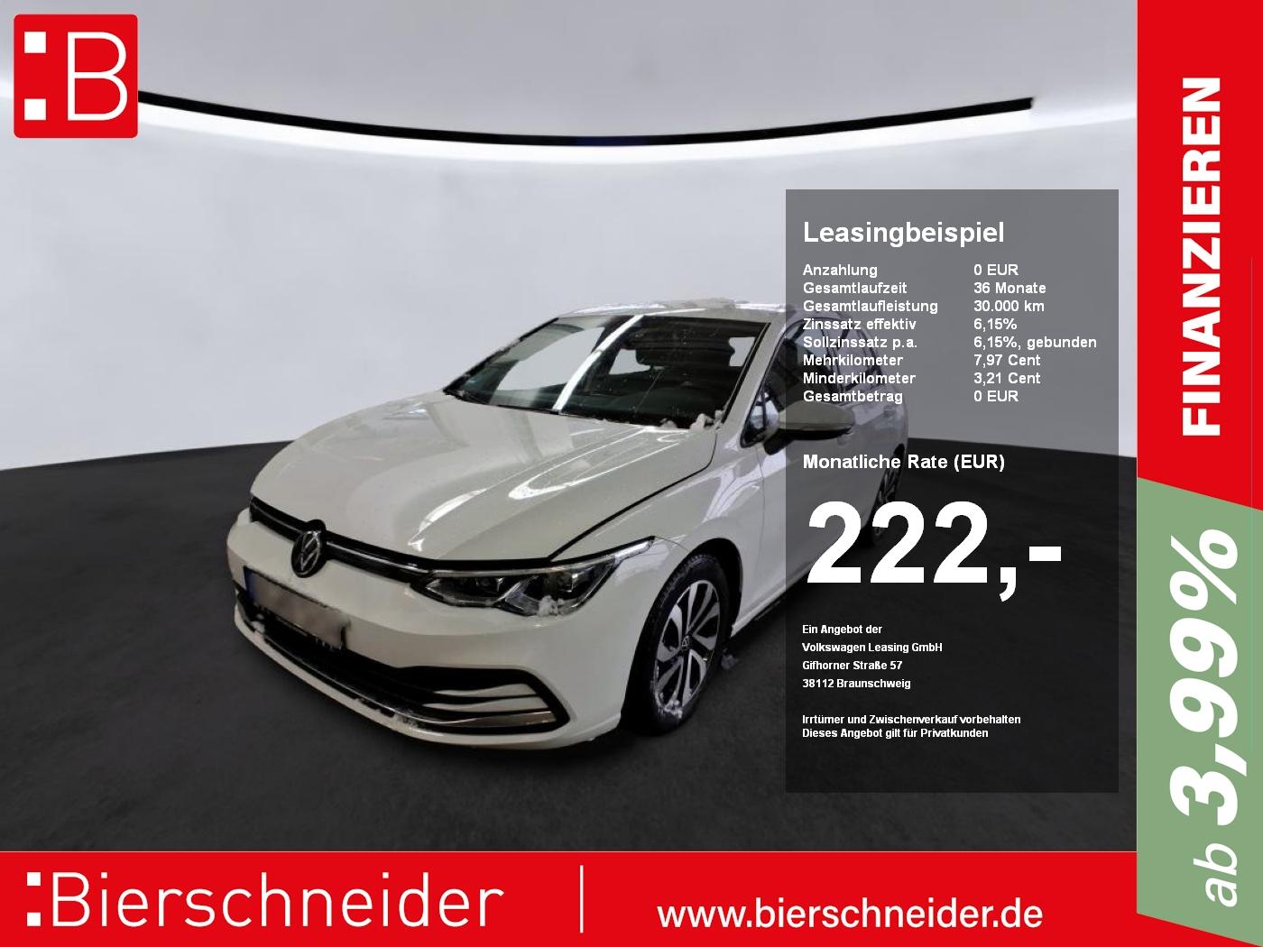 Volkswagen Golf 8 1.5 TSI Active AHK KAMERA LED ACC NAVI