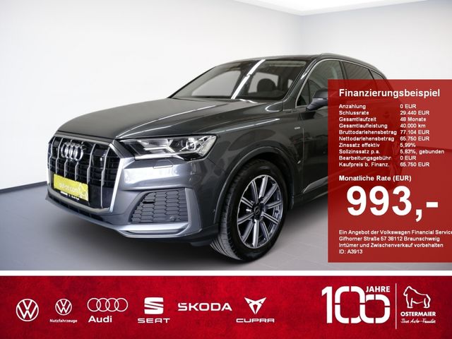 Audi Q7 S-LINE 50TDI 286PS QUATTRO ACC.5J-G.AHK.STHZG