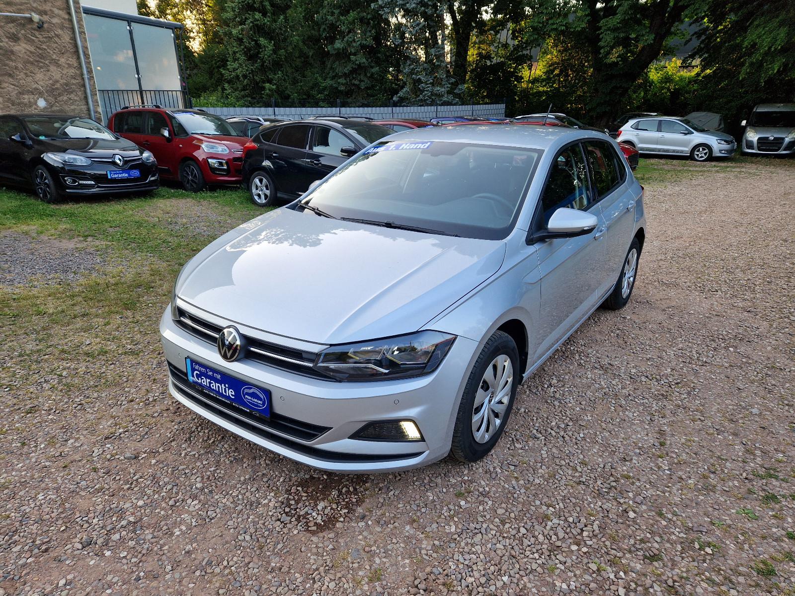 Volkswagen Polo 1.0T Klima 75Tkm LED 1Hnd Scheckh TÜVNEU