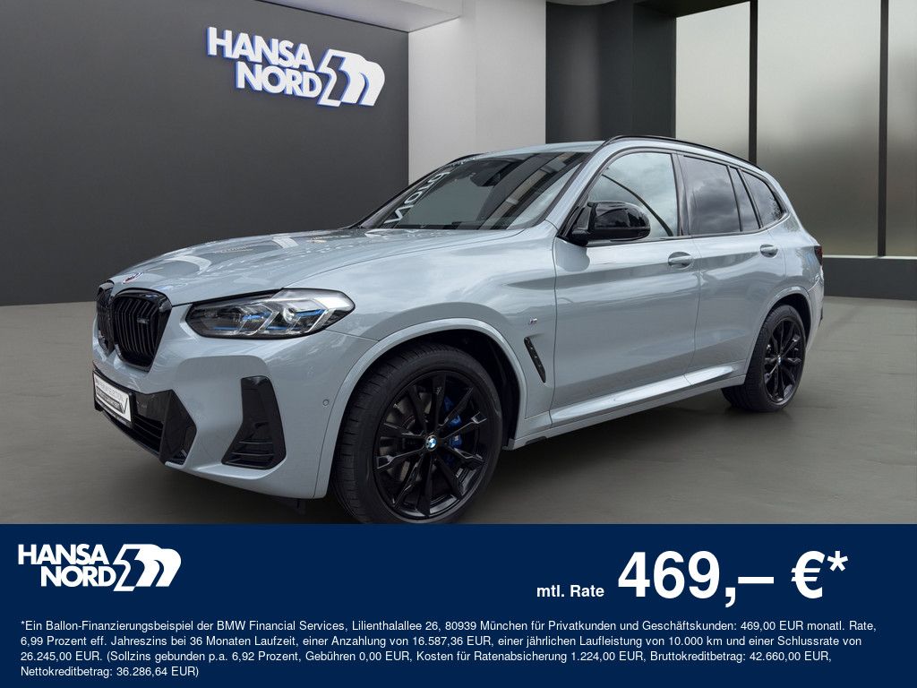 BMW X3 M40i LASER NAVI HUD PANO 360° H/K 20" AHK