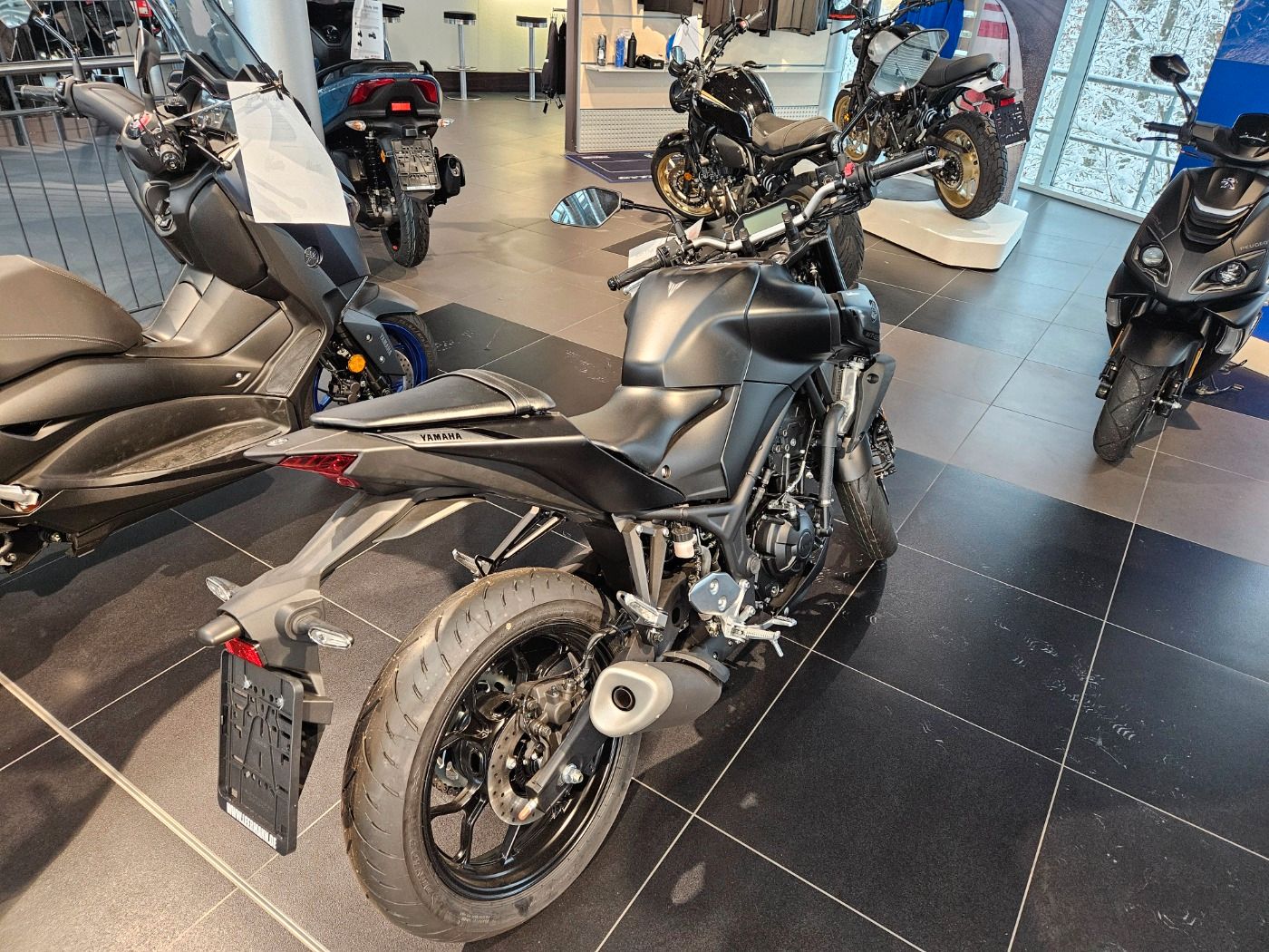 Fahrzeugabbildung Yamaha MT 03 Modell 2023