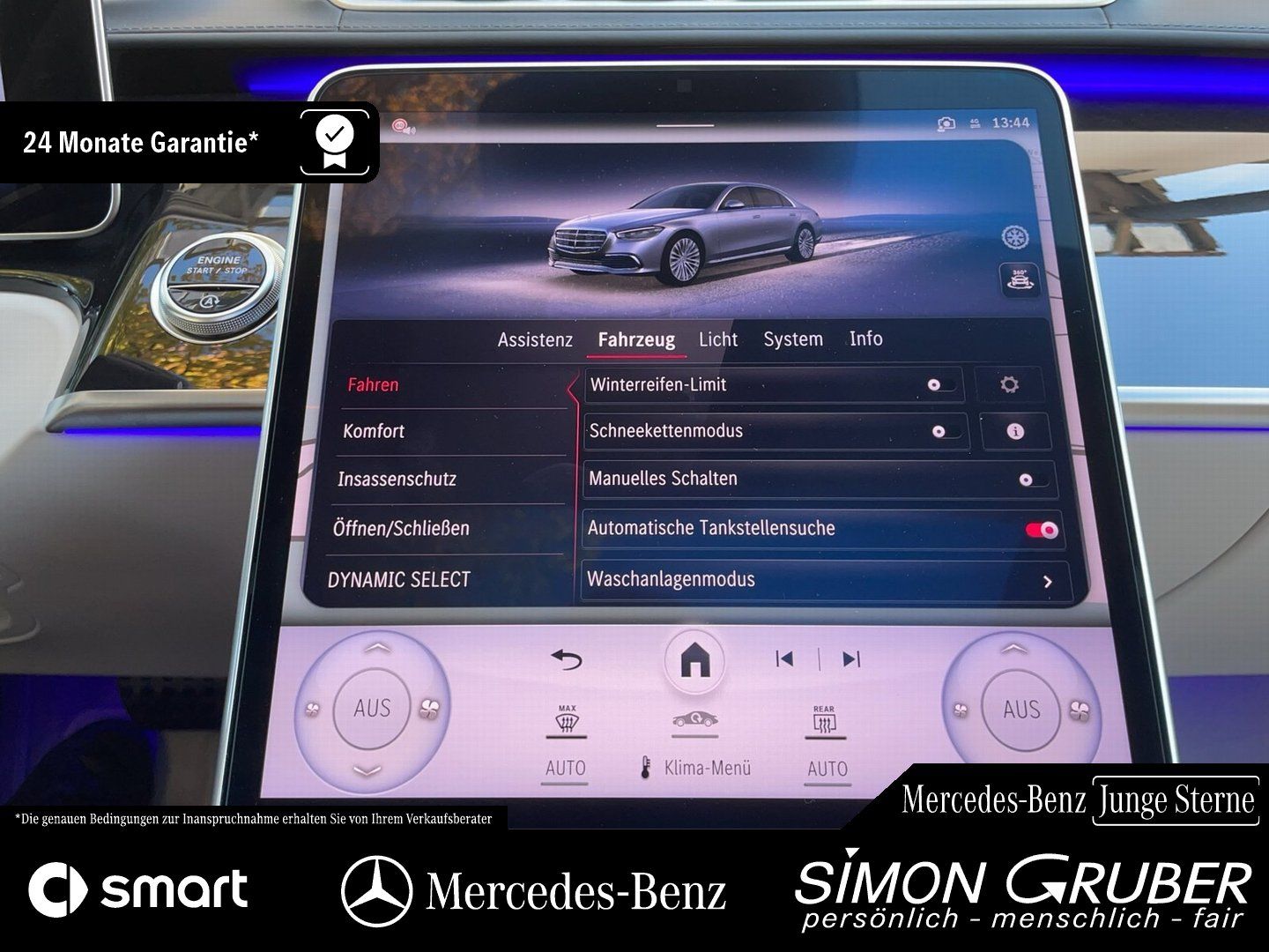 Fahrzeugabbildung Mercedes-Benz S 580 4M L AMG Exklusive Manufaktur Fondentert.