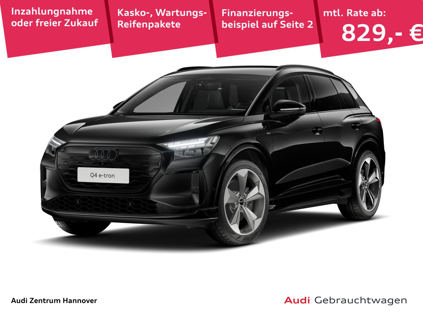 Audi Q4 SUV e-tron performance 210 kW