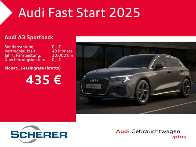 Audi A3 Sportback 40 TFSIe S line S tronic PANO AHK A