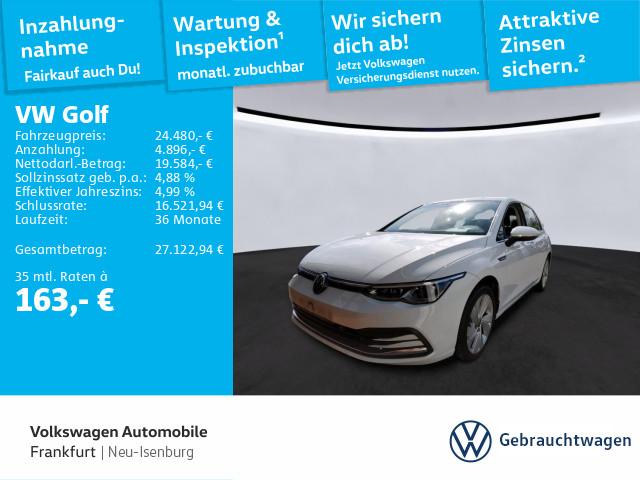 Volkswagen Golf VIII 1.5 eTSI DSG Style Navi ACC DAB+ LEDPl