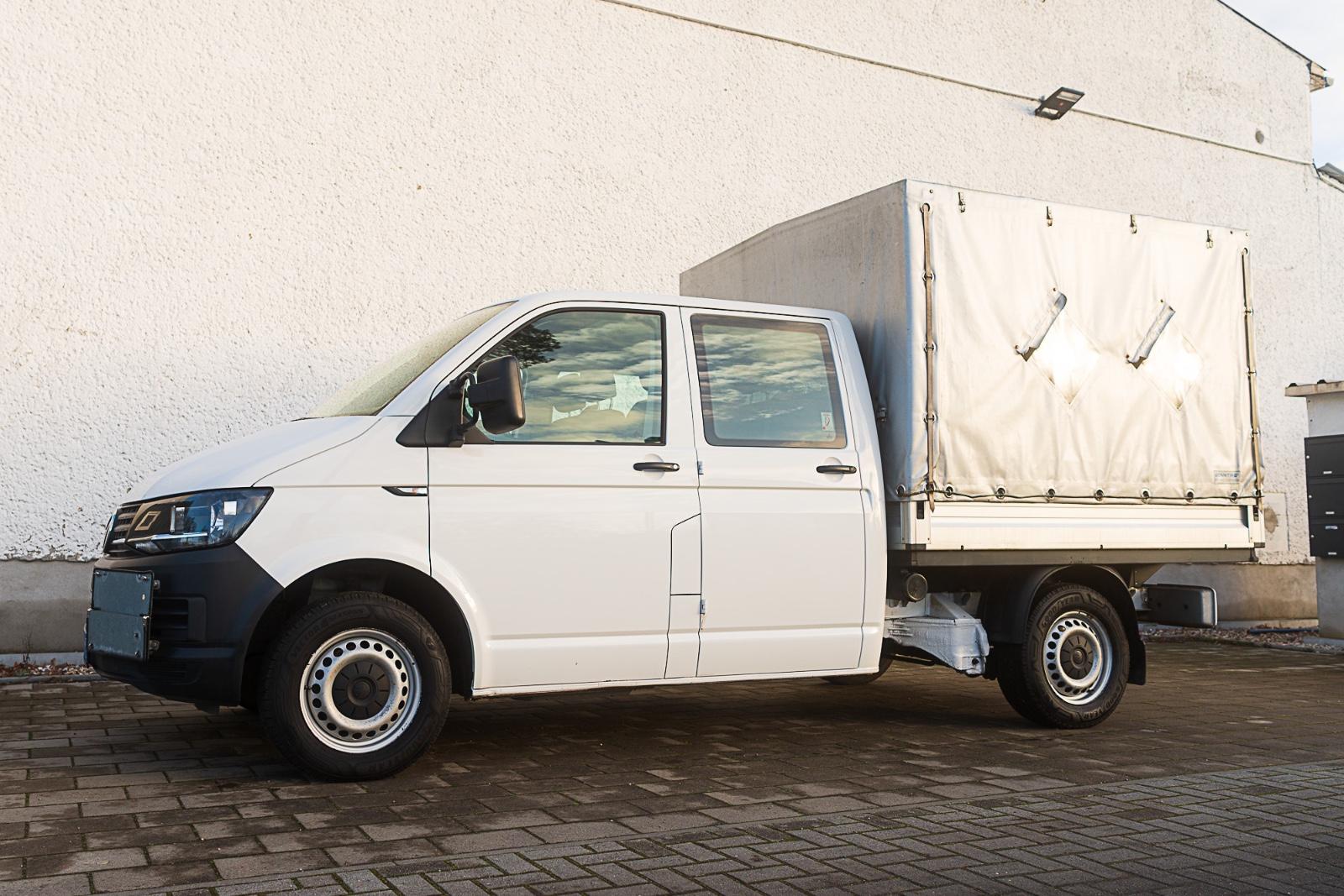 Volkswagen T6 Transporter 2.0 TDI Doka Pritsch+Plane 4M