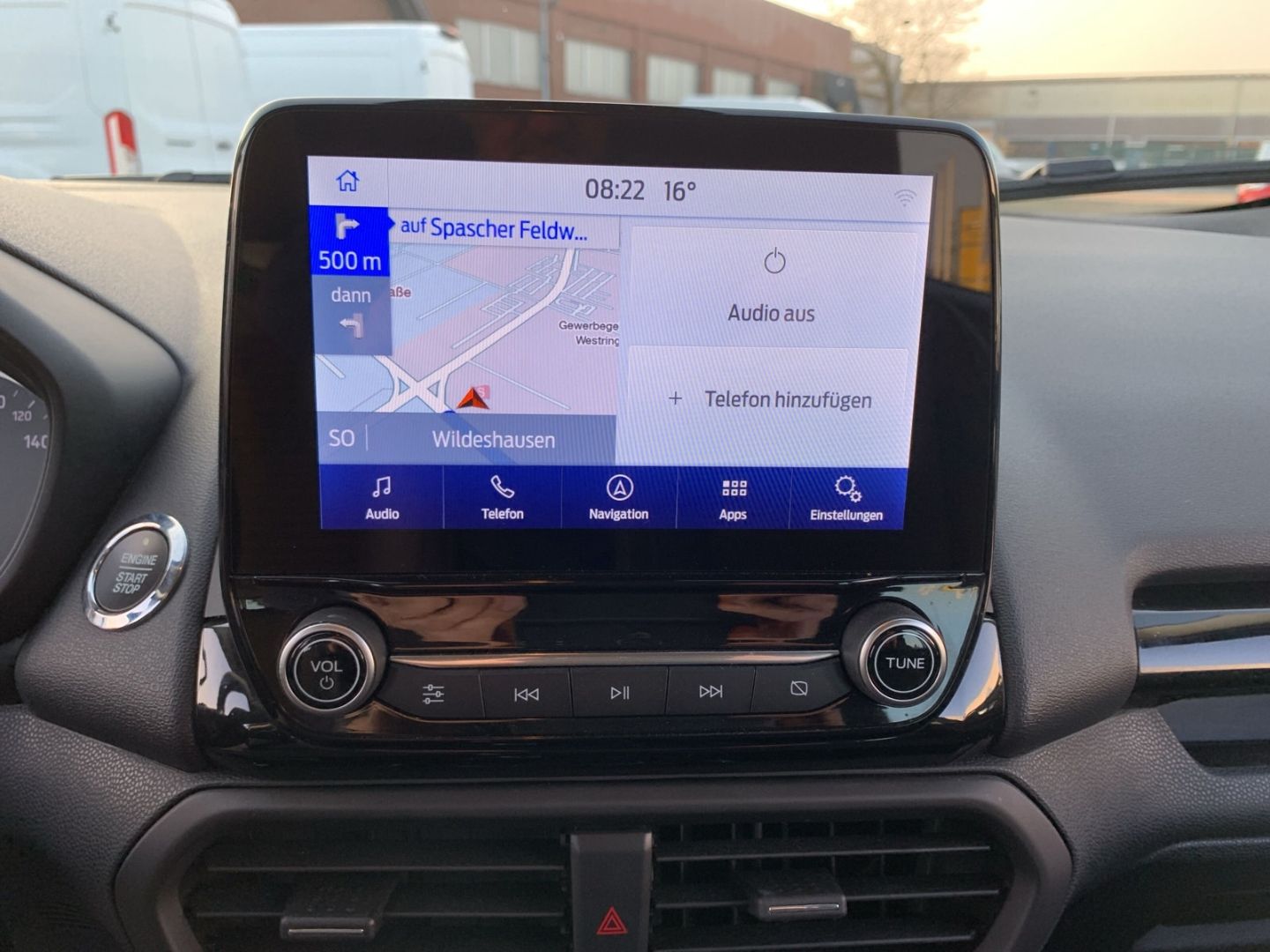 Fahrzeugabbildung Ford EcoSport Titanium, Navigation, Sitz-u. Lenkradhe
