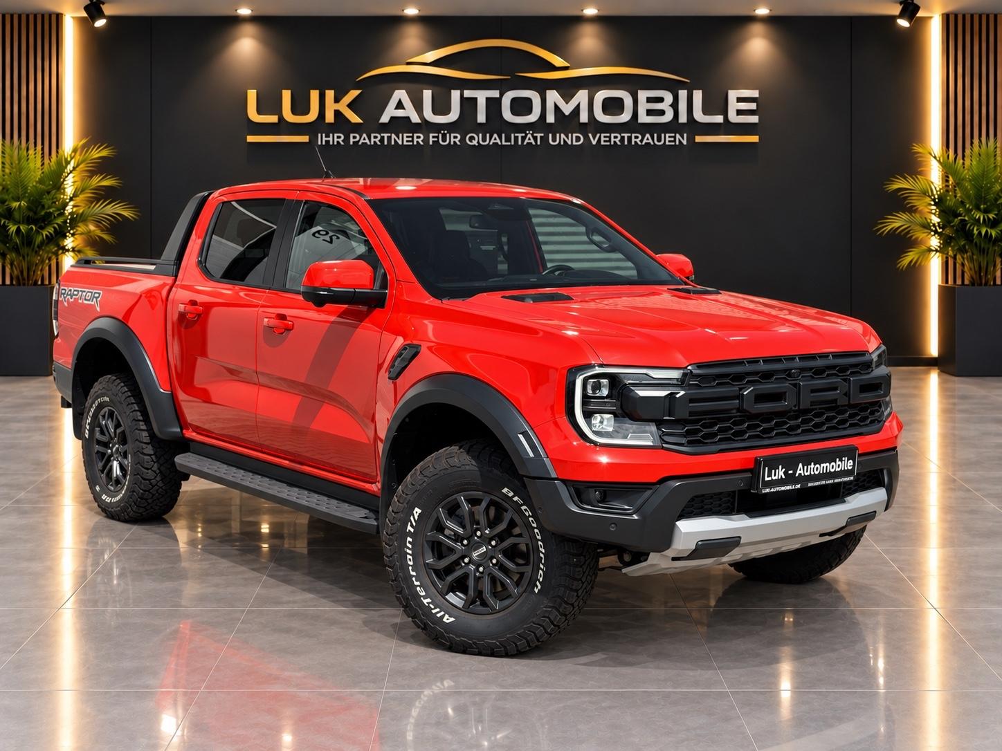 Ford Ranger Raptor e-4WD Doppelkabine°B&O°360Cam°Ahk