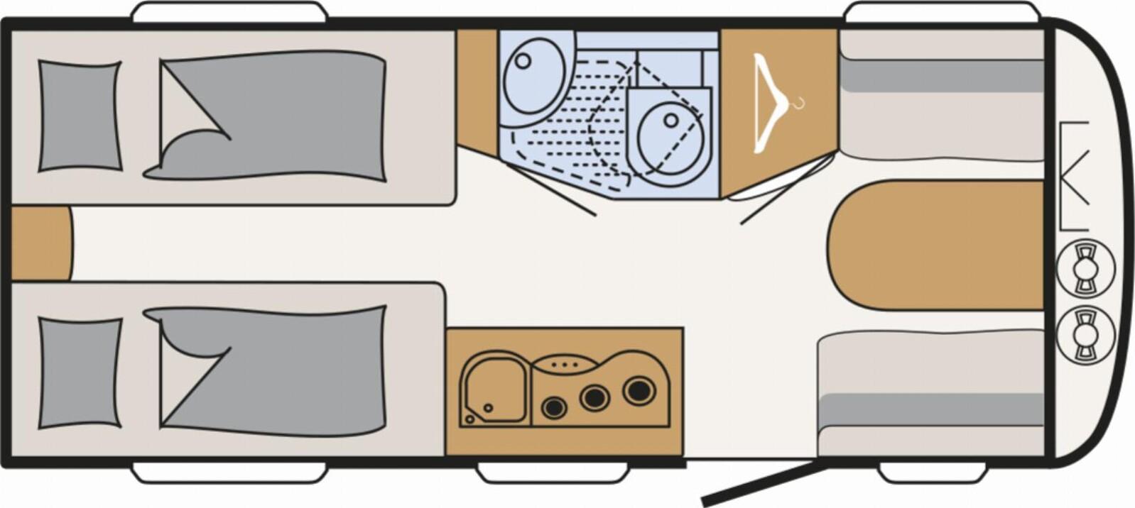 Dethleffs c-joy Active 460 LE   C  JOY Active 460 LE 