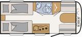 Dethleffs c-joy 460 LE Auflastung, Bettumbau, Warmwasser  - Offers matching your search criteria