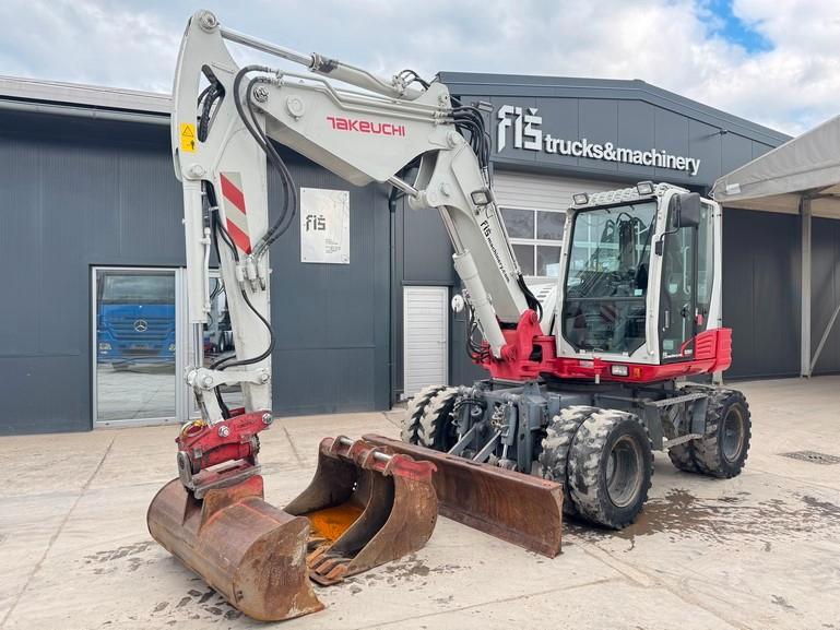 Takeuchi TB295W - 2014 YEAR - POWERTILT - 3X BUCKETS