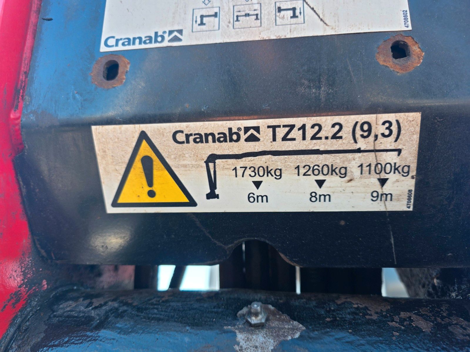Fahrzeugabbildung Mercedes-Benz Arocs 2651 L 6x4 Cranab TZ12.2 (9,3)