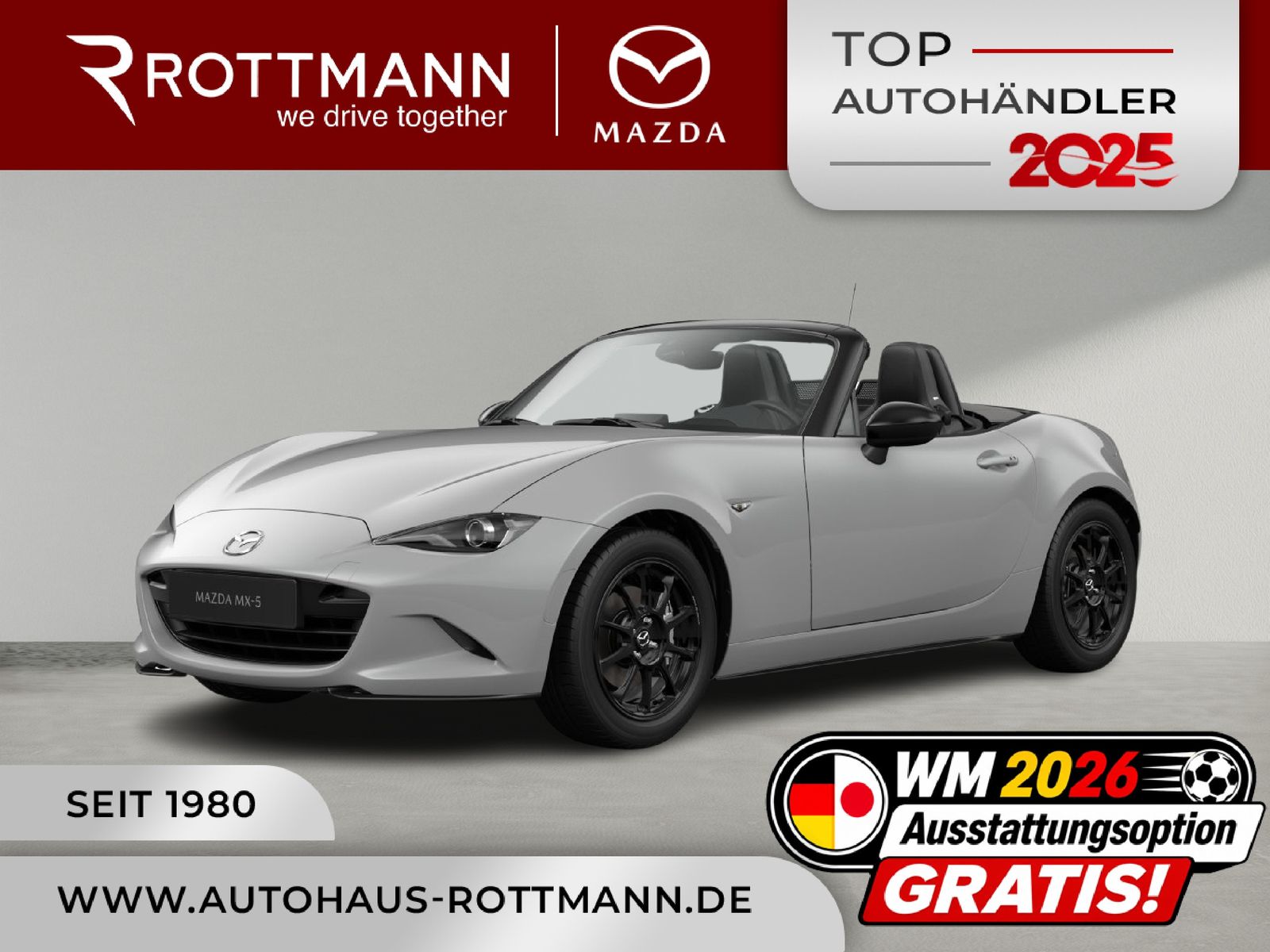 Mazda MX-5 2027 1.5 SKYACTIV-G 136ps YAKUDO SoMo
