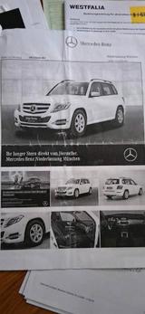 Mercedes-Benz Verkaufe meinen Familien Fahrzeug Mercedes... - Mercedes-Benz GLK-Klasse Gebrauchtwagen in München
