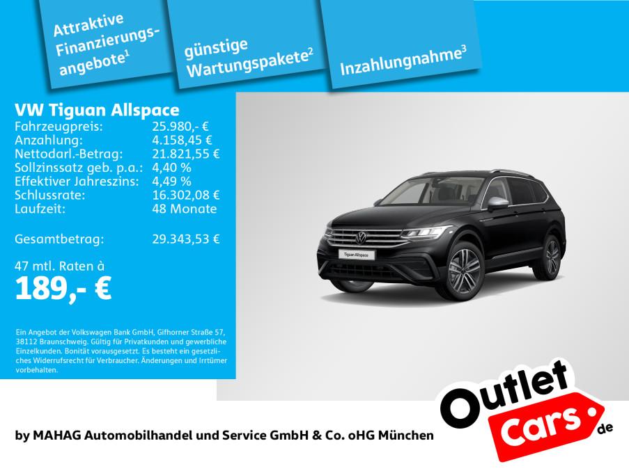 Volkswagen Tiguan Allspace 1.5 TSI LIFE Navi LED AHK R-KAM
