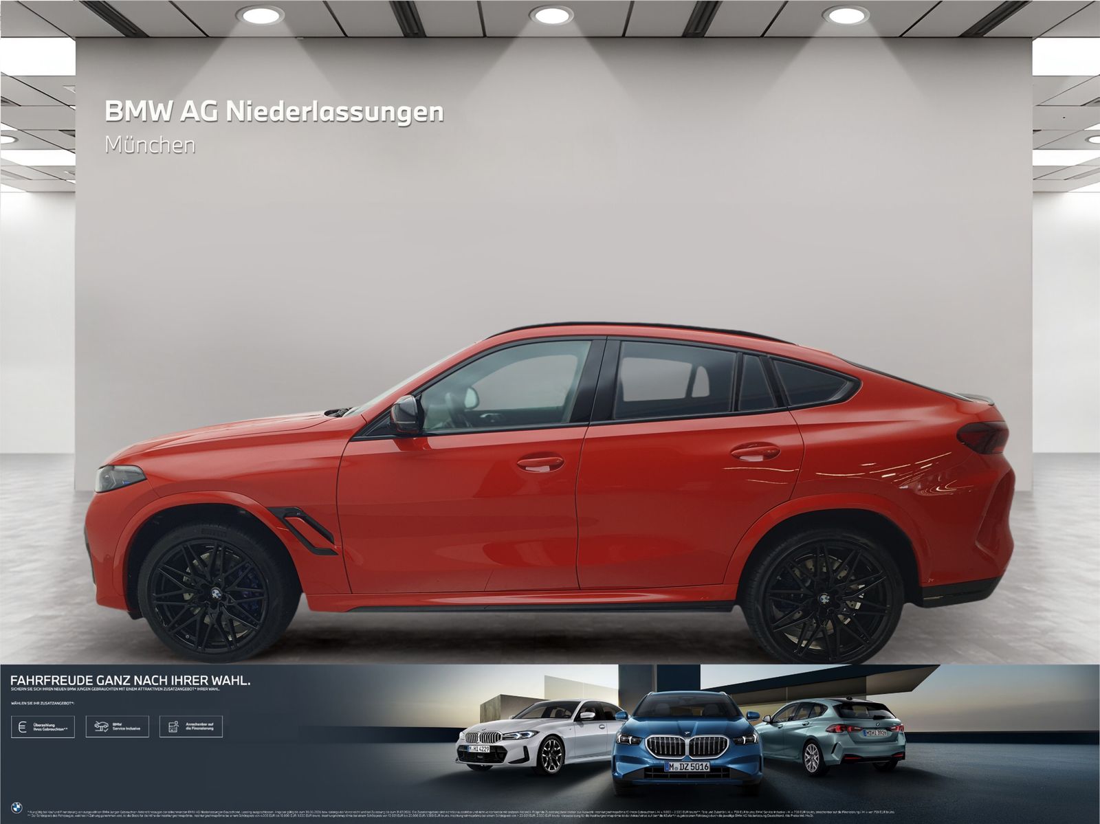 BMW X6 M Competition AHK Harman Kardon Komfortzugang foto 2