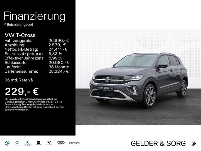 Volkswagen T-Cross Style 1.0 TSI |LED|RFK|NAVI|AHK|