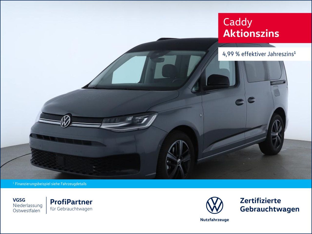 Volkswagen Caddy Edition LED RearView Navi Bluetooth Klima