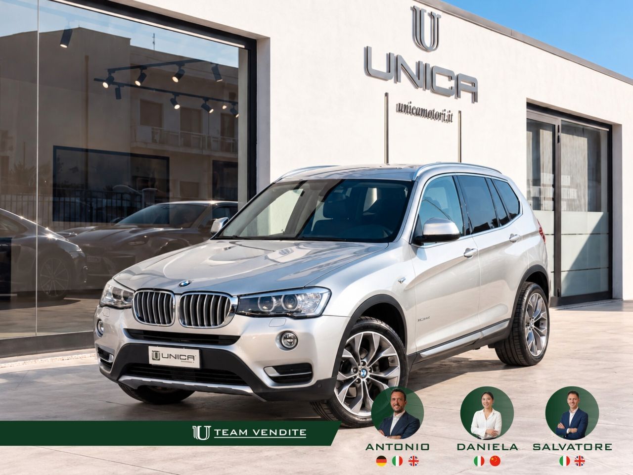 BMW Bmw X3 XDrive30D MSPORT - GOMMATA NUOVA - ITALIA