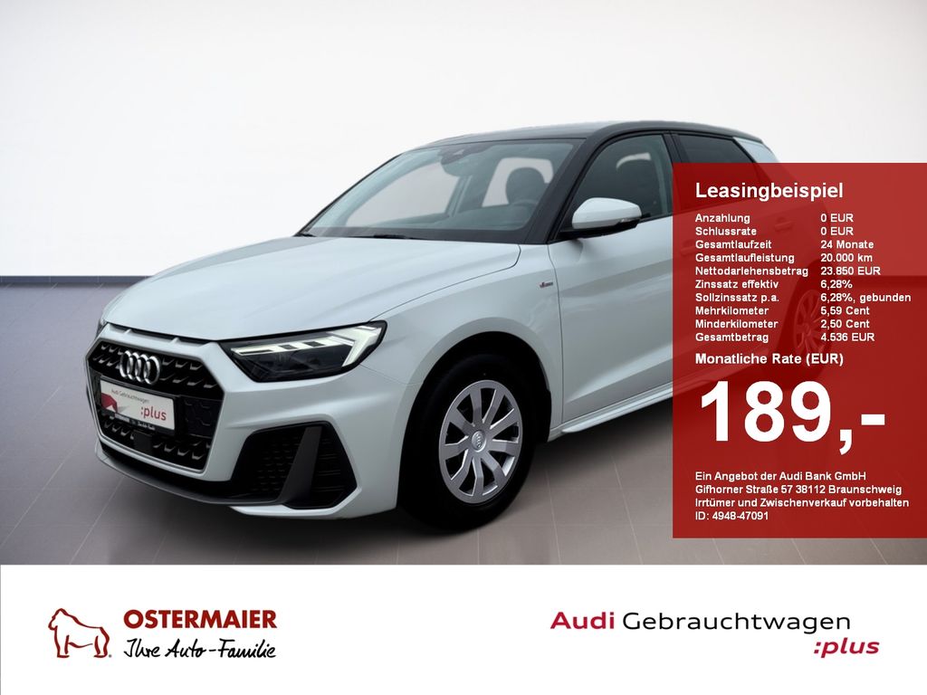 Audi A1 Sportback S-LINE 25 TFSI S-TRONIC LED.NAVI.AC