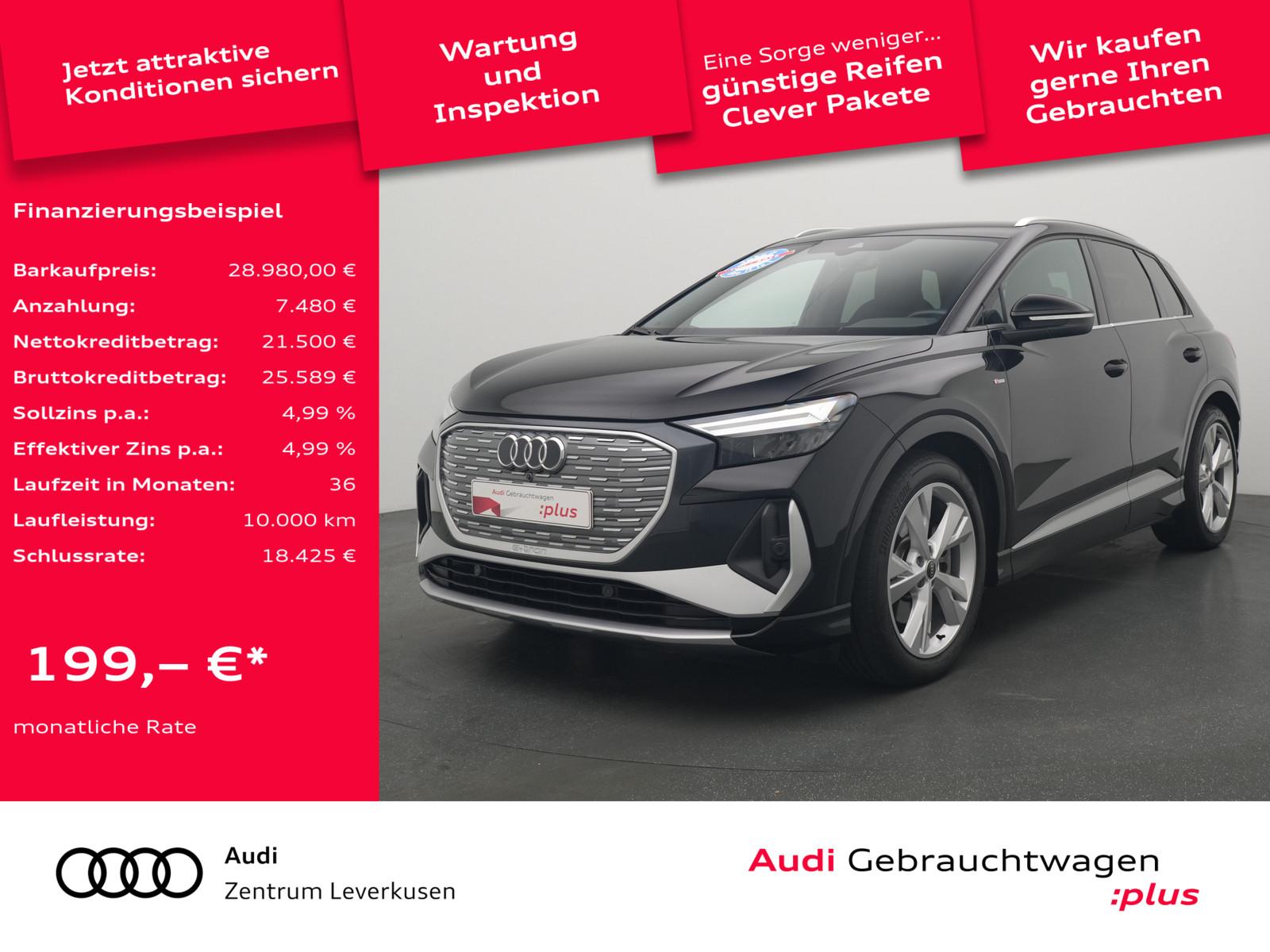 Audi Q4 S line NAVI VIRT AHK LEDER SHZ LED PDC