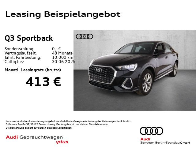 AUDI Q3 Sportback 35 TFSI S line S tronic *NAV+*ACC*