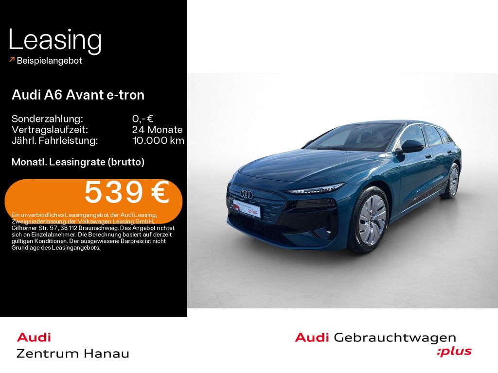 Audi A6 Avant e-tron performance S-LINE*0,25%*MATRIX*