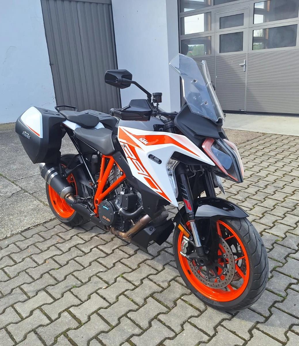 KTM 1290 Super Duke GT, 1. Hand, scheckh., Koffer