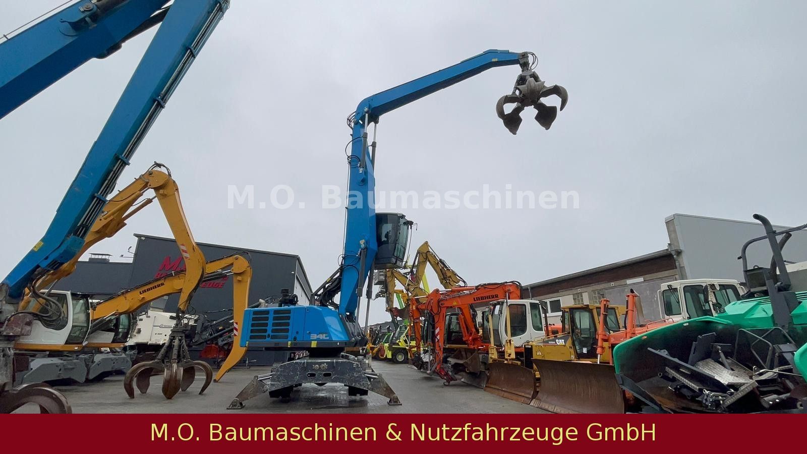 Fahrzeugabbildung Fuchs MHL 340 T4F / AC / Magnetanlage /Polypgreifer