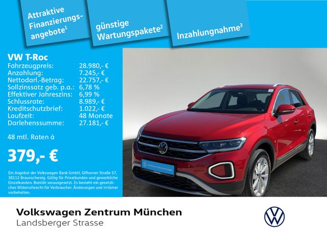 Volkswagen T-Roc 2.0 TDI STYLE ACC LED+ Navi Leder DigitalC