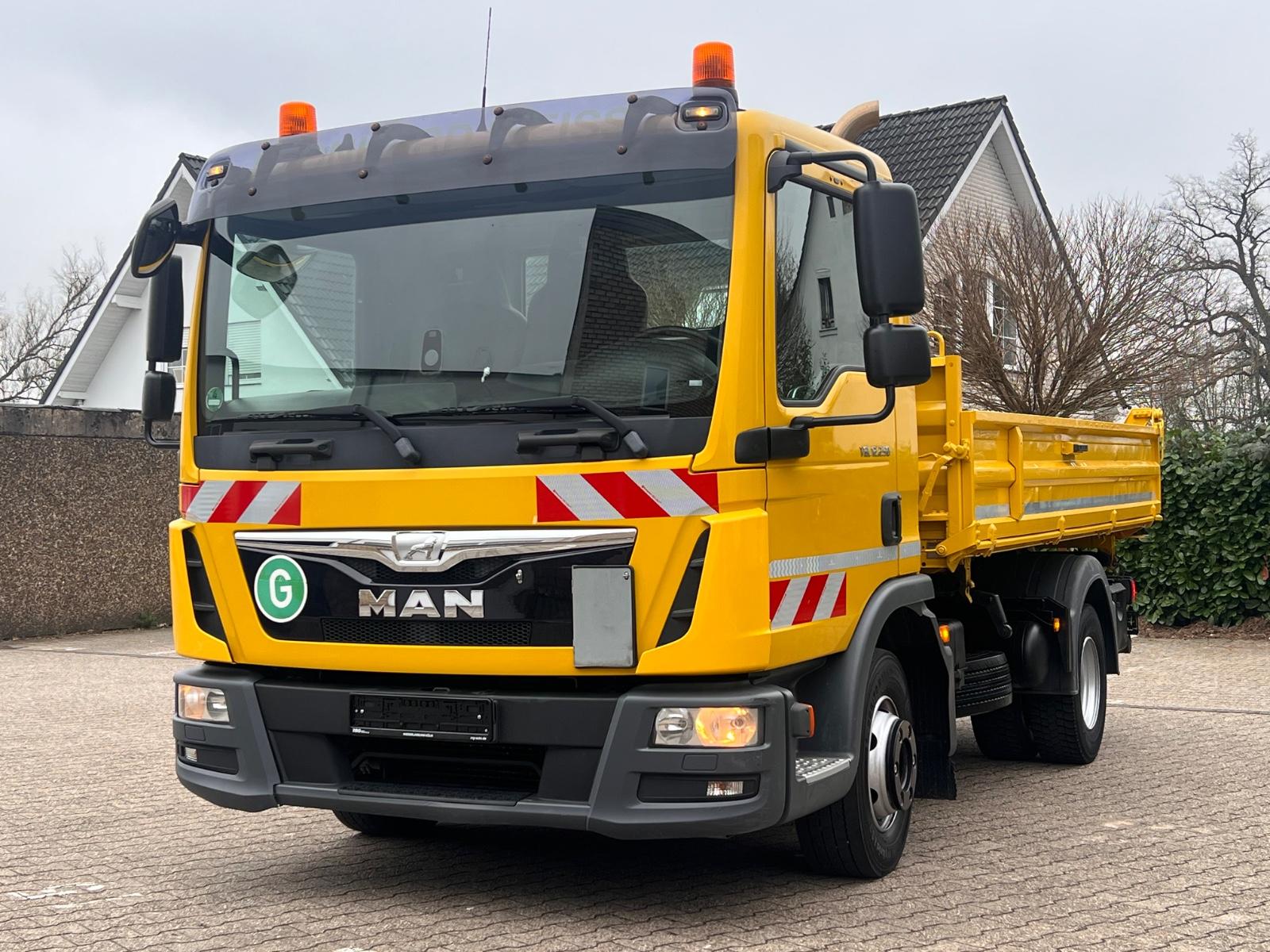 MAN TGL 12.250+AHK Meiller-Kipper Vermietung-Rental