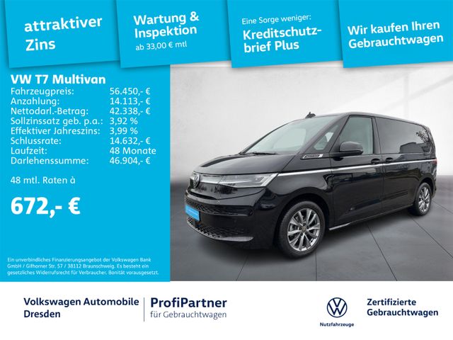 Volkswagen T7 Multivan Style TDI NAV IQ-LED TISCH 7-SITZER