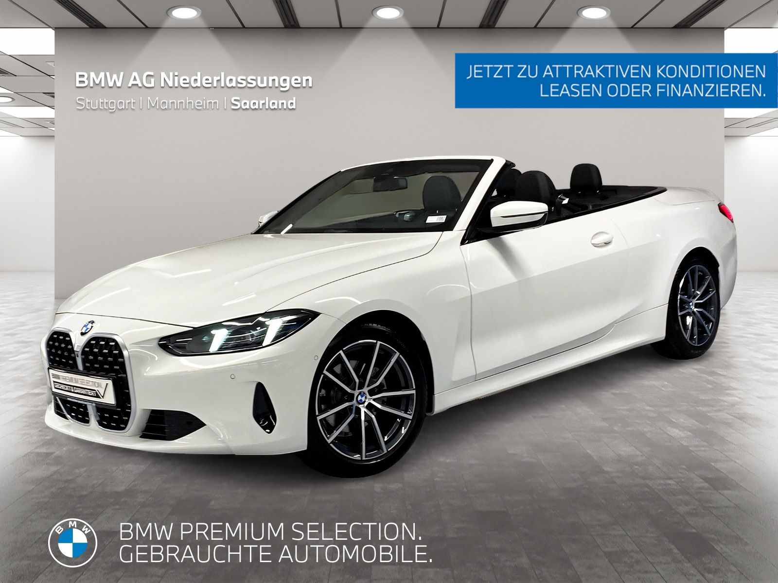 BMW 420i Cabrio AHK LiveCockpitProf Kamera HiFi