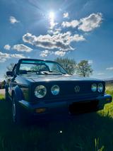 Volkswagen VW Golf 1 Cabrio  H Zulassung  Heliosblau   - VW Gebrauchtwagen von 1989
