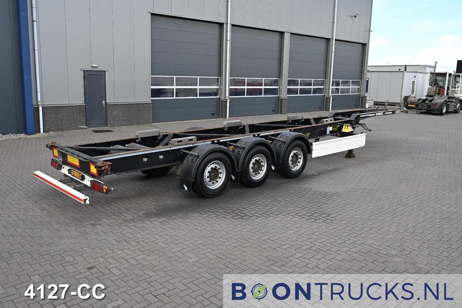 Schmitz Cargobull SCF 24 | 40-45ft HC * FIXED CHASSIS * LIFT AXLE