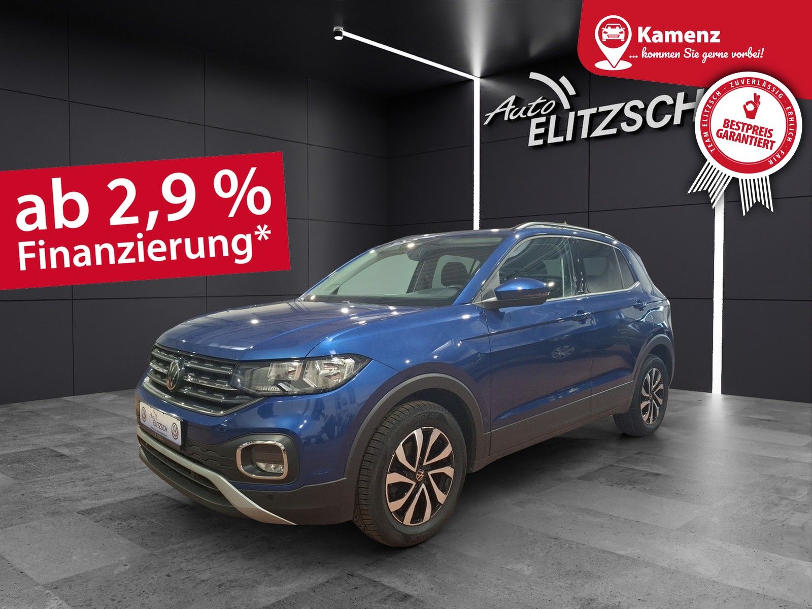 Fahrzeugabbildung Volkswagen T-Cross TSI Active Navi AID ACC PDC SH LM