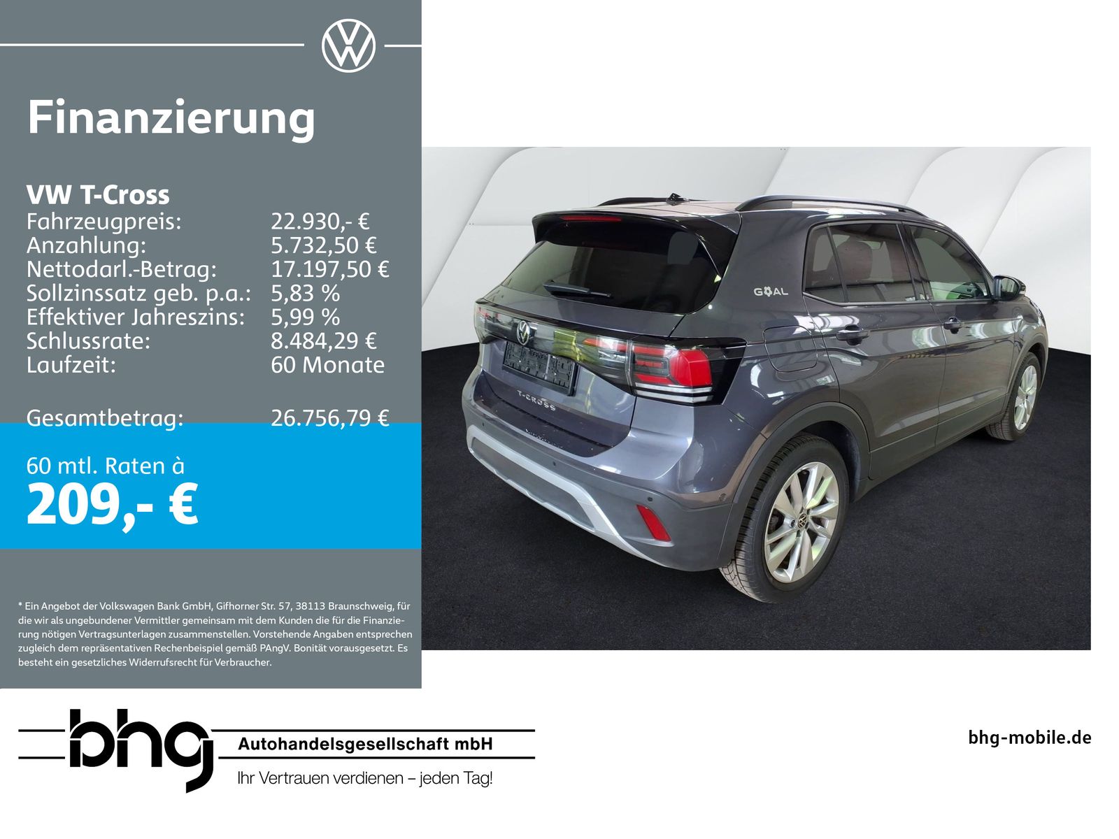 Volkswagen T-Cross Life 1,0 TSI OPF DSG *LED*AHK*KLIMA*