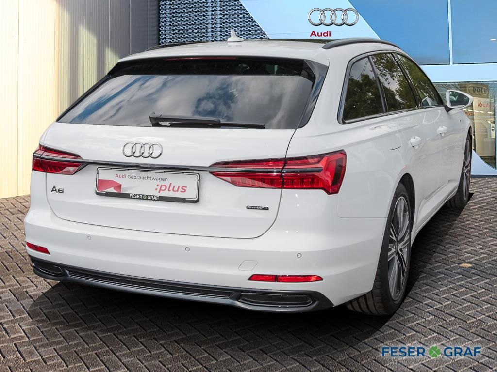 Audi A6 Avant 55TFSI Sline Matrix AHK Pano B&O Standh foto 3