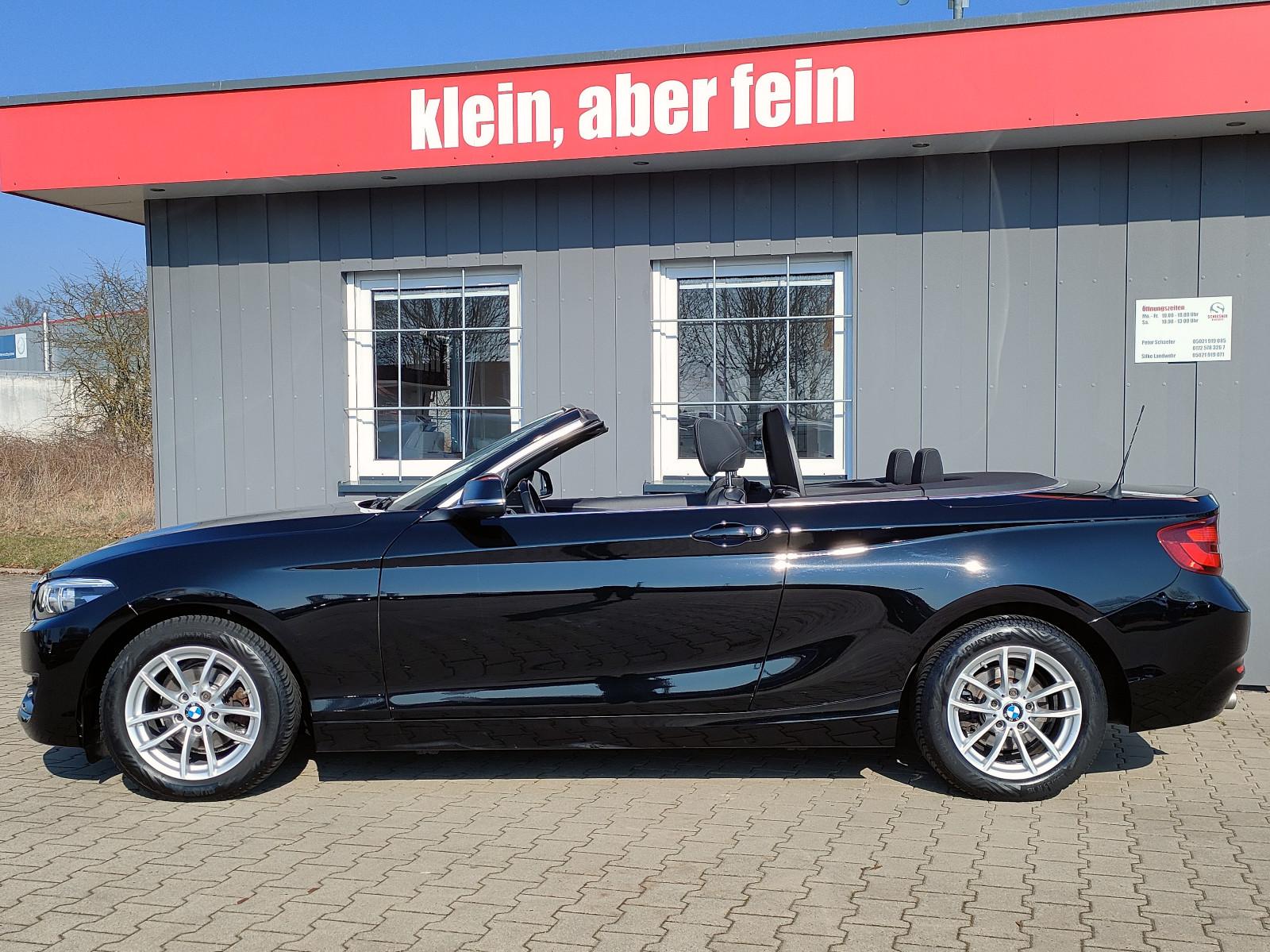 BMW 218i A Cabrio Advantage*LRH*Navi*HiFi*SHZ*PDC*