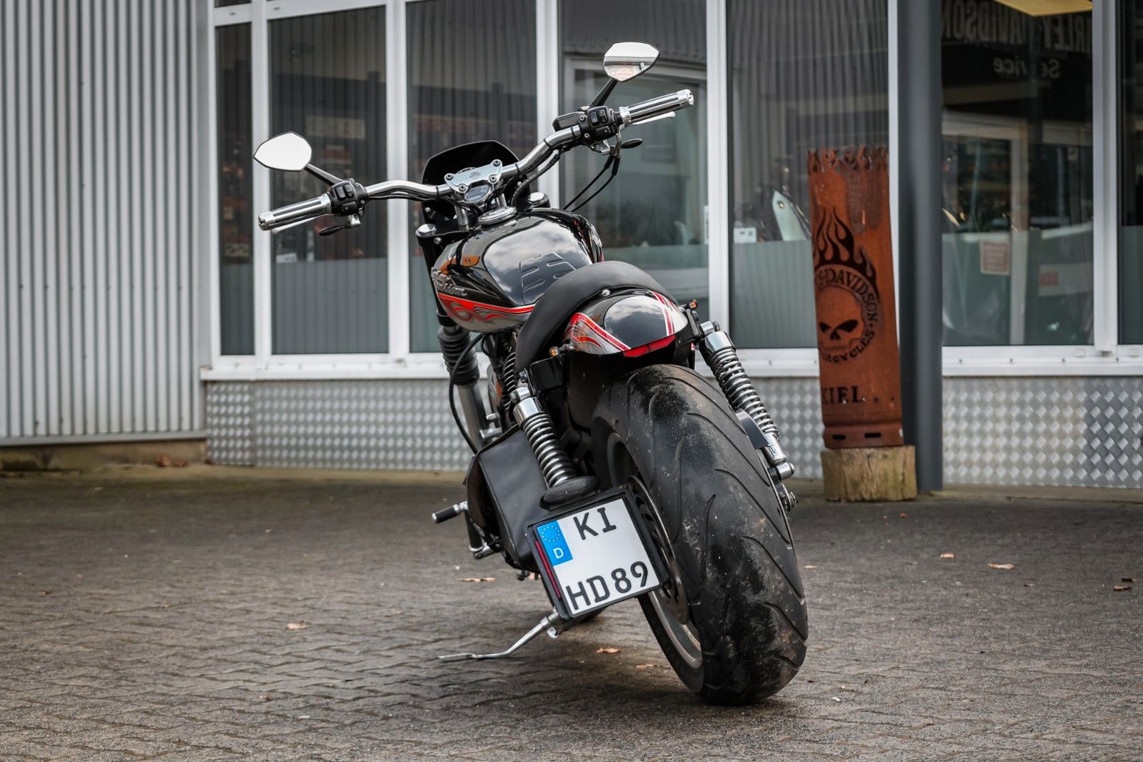 Fahrzeugabbildung Harley-Davidson XL1200L Cafe Racer Umbau -BSL 200er  Heckumbau--